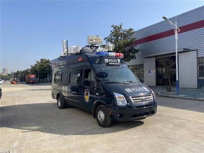 應急通訊指揮車 福特全順移動指揮與無人機協同的全面保障
